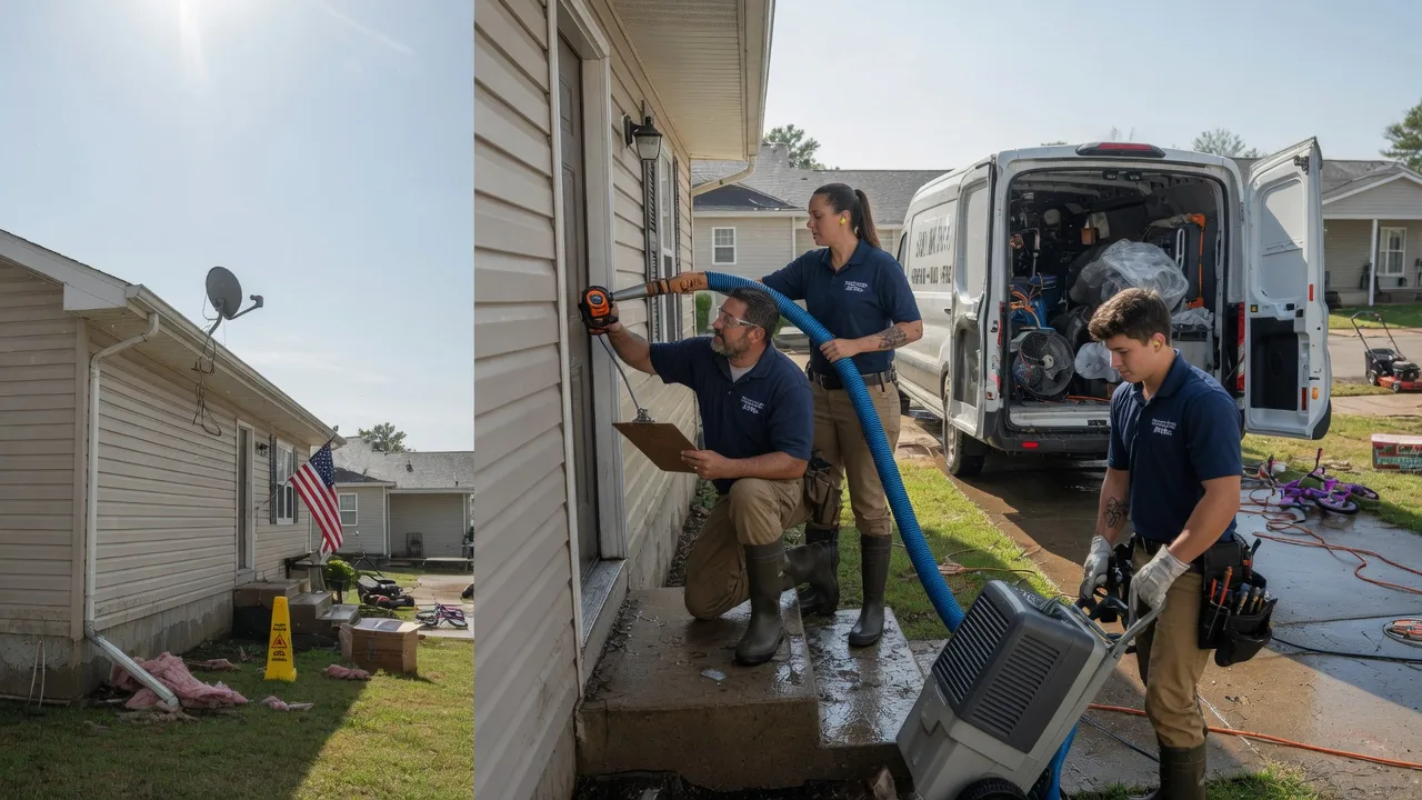 Ceiling Water Damage Restoration in West Chester, OH near me