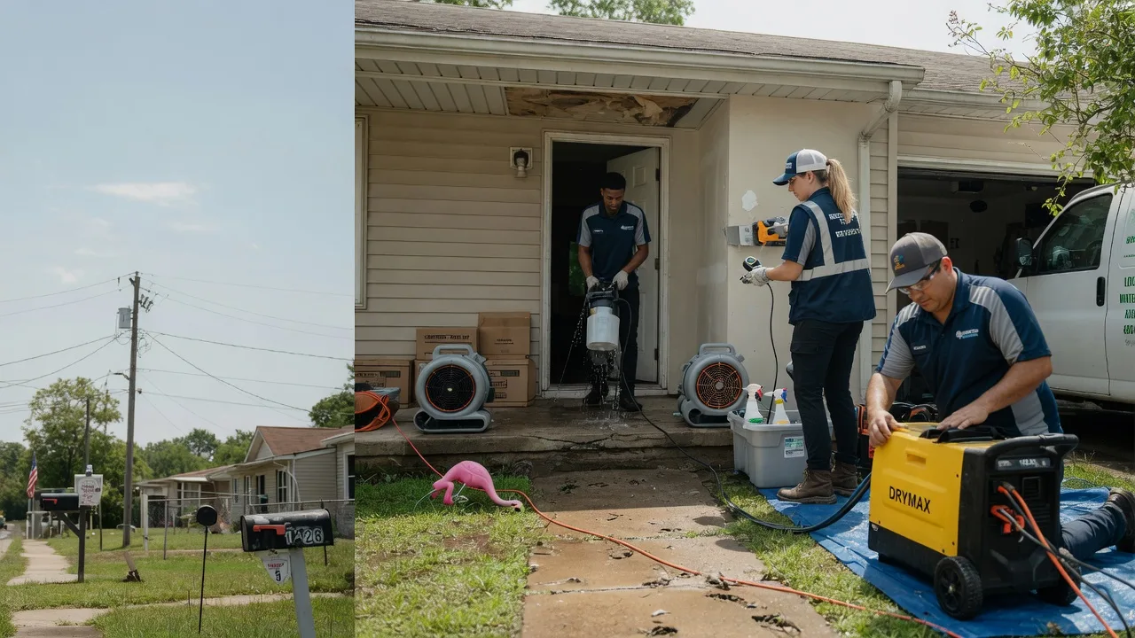 Storm Damage Water Removal in West Chester, OH near me